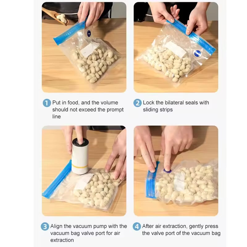 Mini desalojador con 10 bolsas