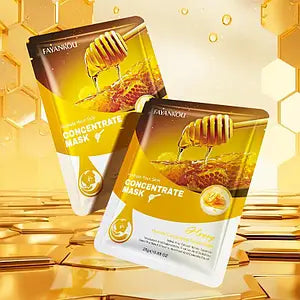 Mascarilla facial hidratante concentrada de miel